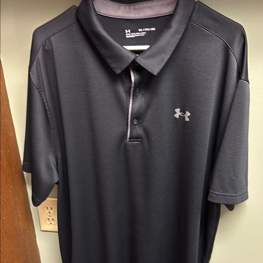 Under Armour Men's Charcoal Polo Shirt